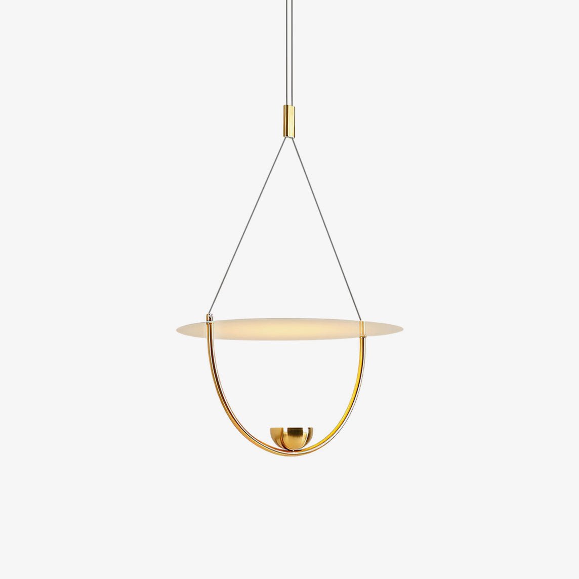 Vecaros lámpara colgante moderna minimalista en disco