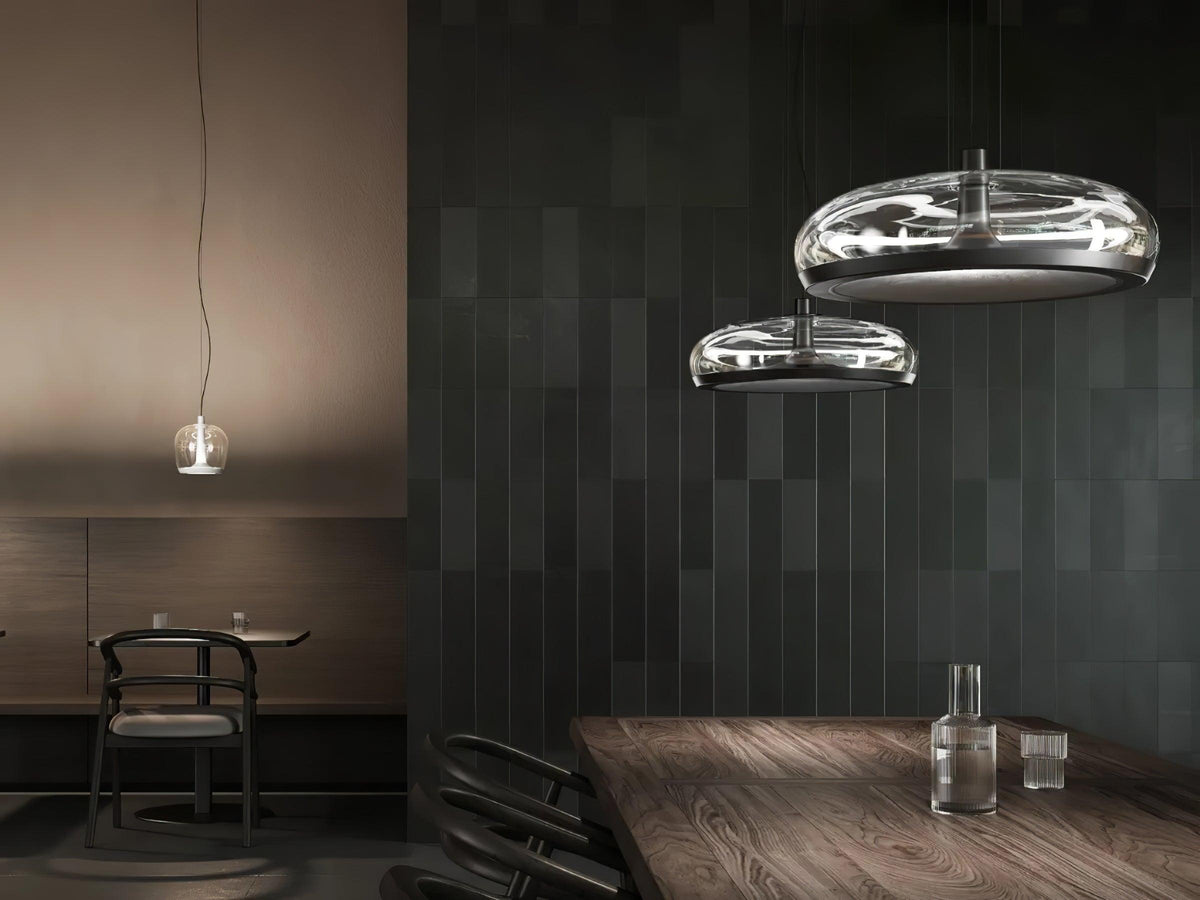 Cotalor lámpara colgante LED de vidrio estilo nórdico
