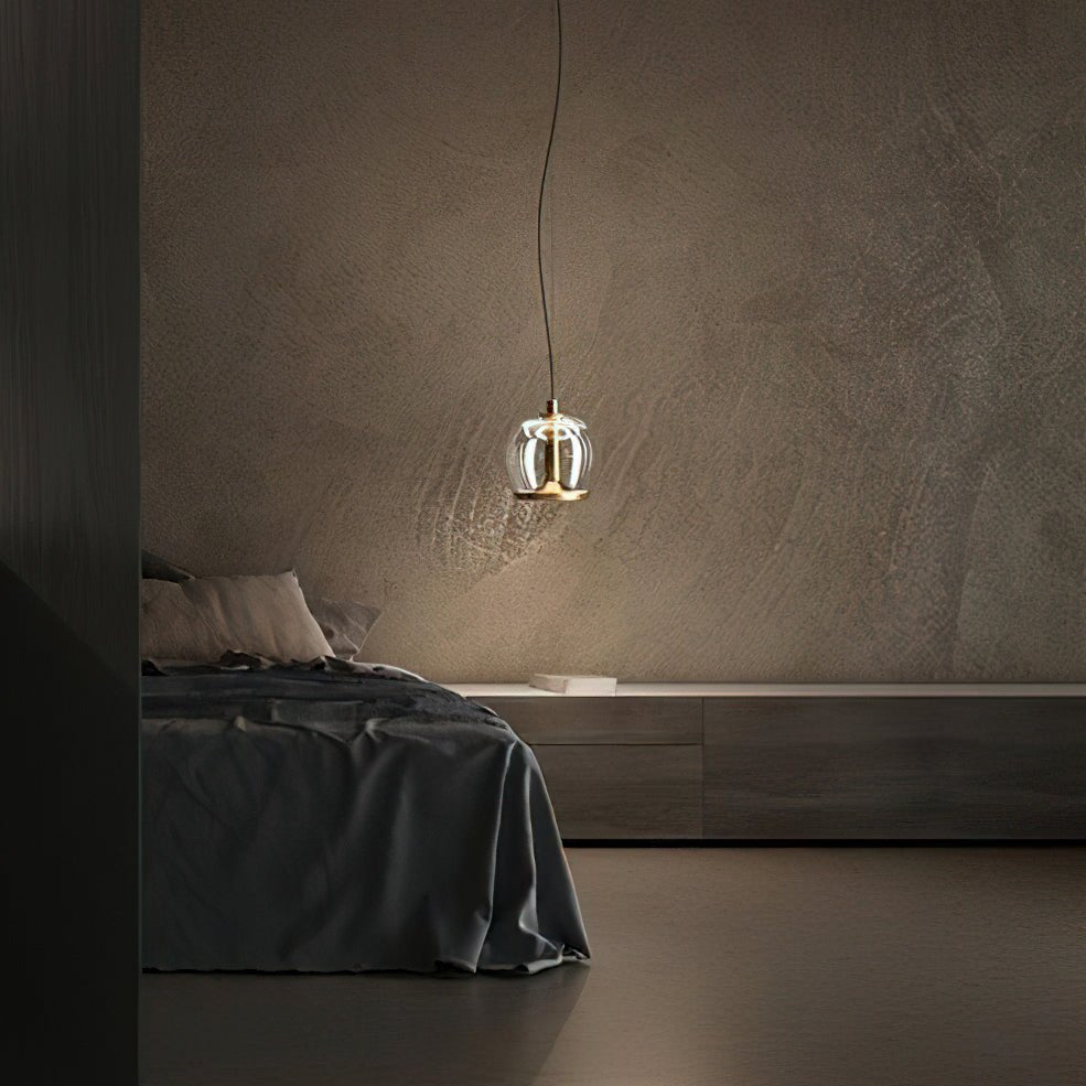 Cotalor lámpara colgante LED de vidrio estilo nórdico