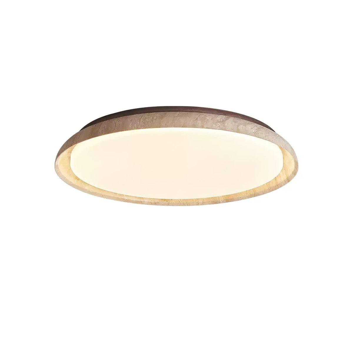 Elvinila Luz de Techo Minimalista de Travertino