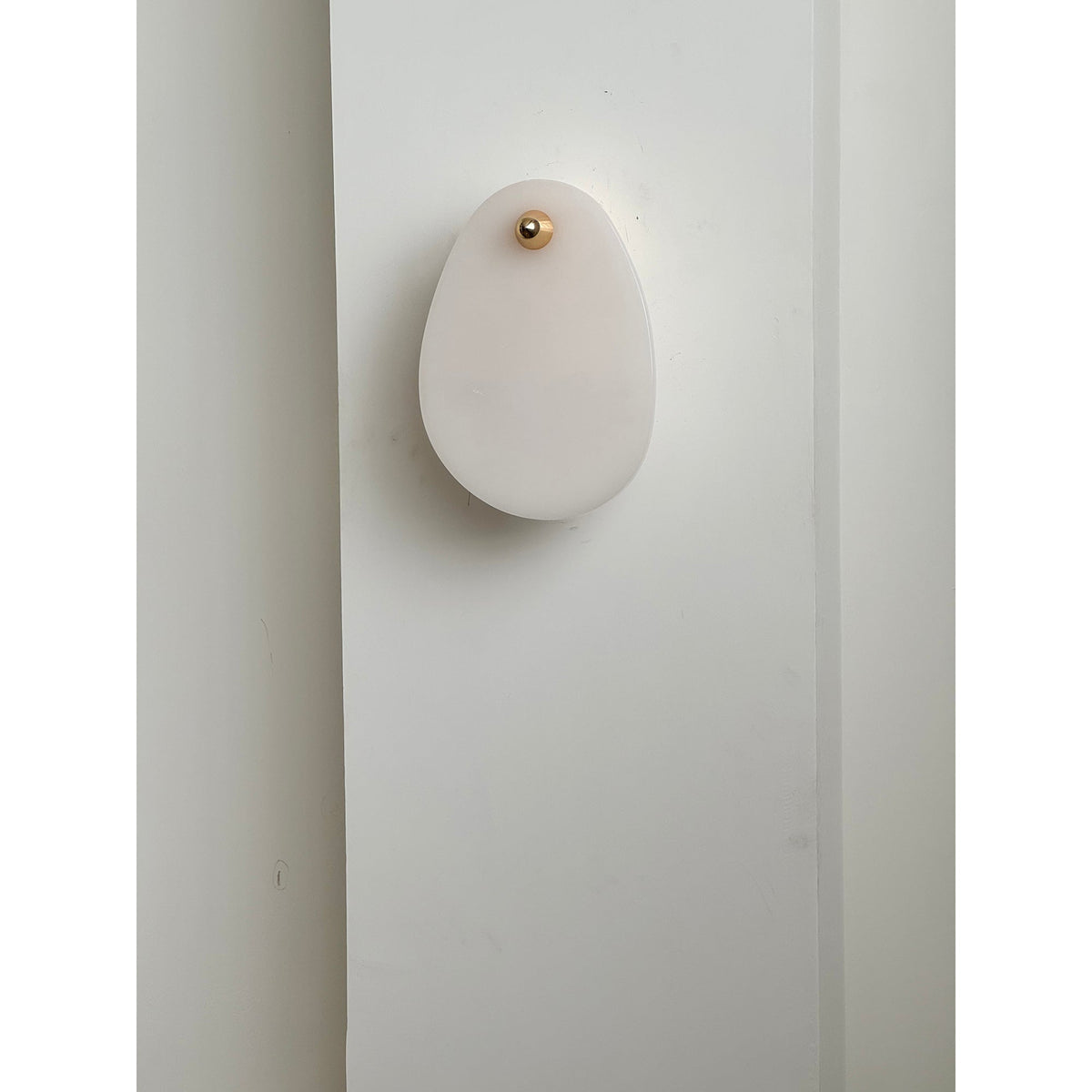 Norduvys aplique de pared moderno de mármol y metal lujoso