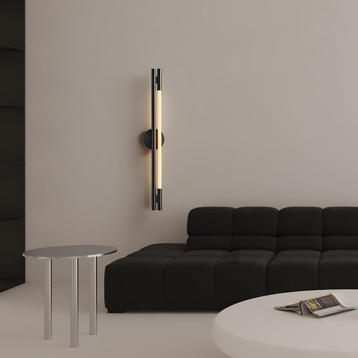 Vavenara aplique de pared moderno minimalista con varilla