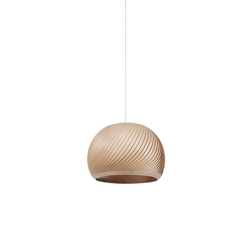 Biltes lámpara colgante vintage de madera