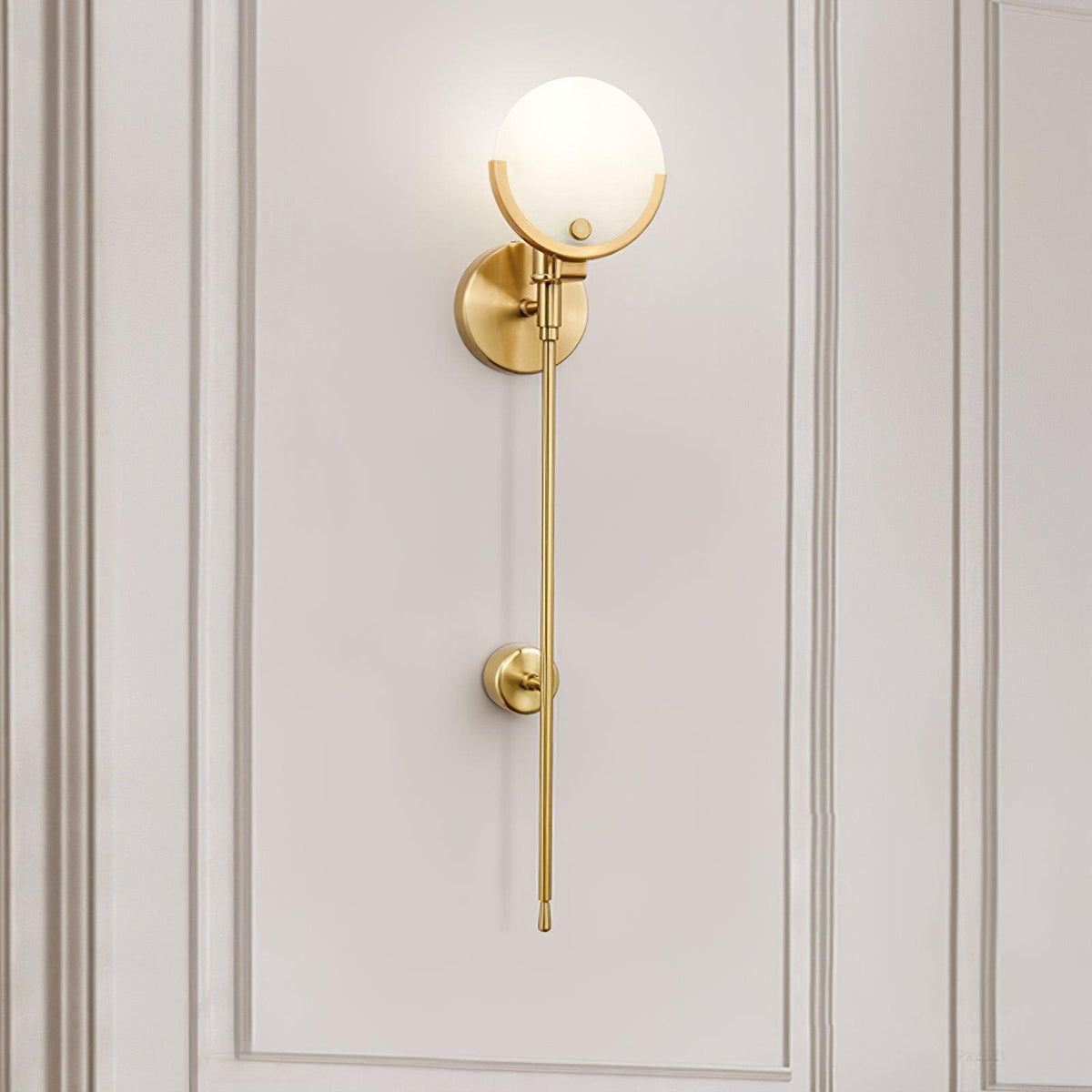 Aminex aplique de pared esfera alabastro