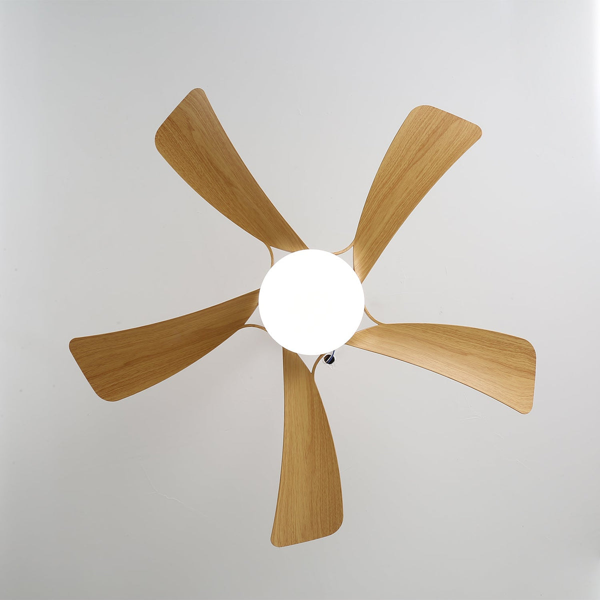 Sylven ventilador de techo con luz moderno de madera