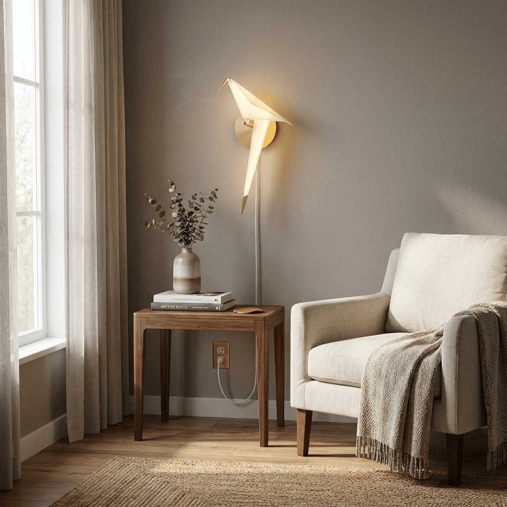 Rivisina aplique de pared Serenity con enchufe enchufable