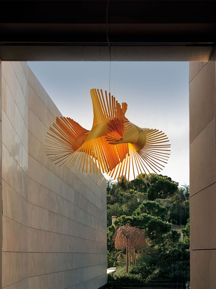 Avian lámpara colgante Flair de madera