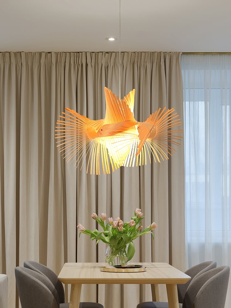 Avian lámpara colgante Flair de madera