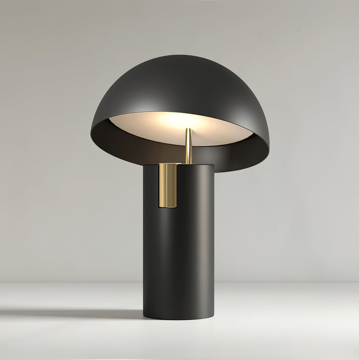 Veroca lámpara de mesa de acero industrial