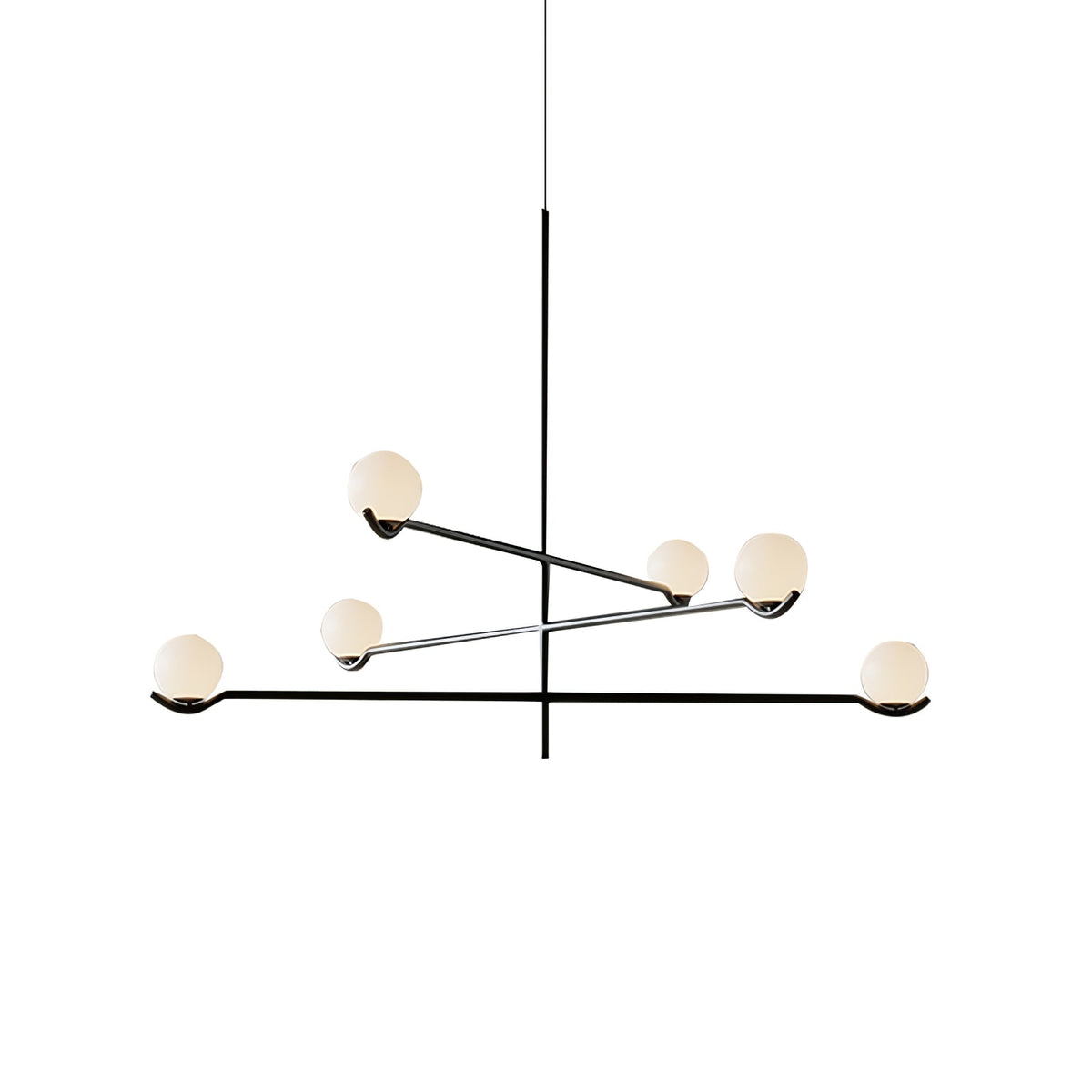 Bora lámpara colgante minimalista de vidrio