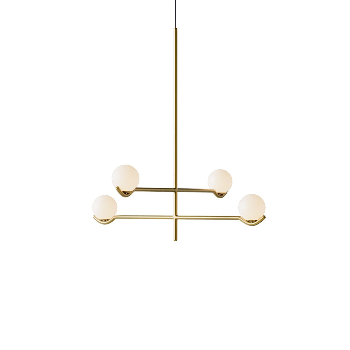 Bora lámpara colgante minimalista de vidrio