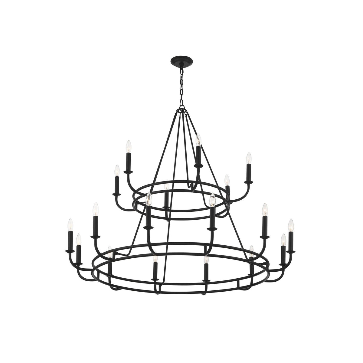 Xenuvyh lámpara de araña moderna minimalista vintage industrial de metal