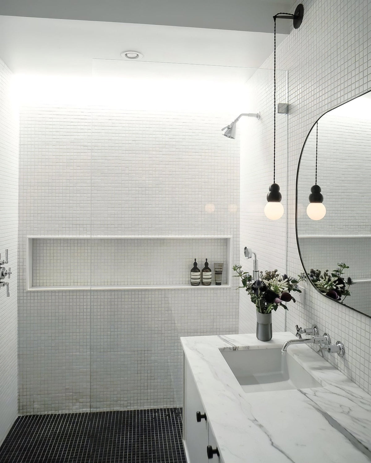 Cin aplique de pared Ball Series de vidrio