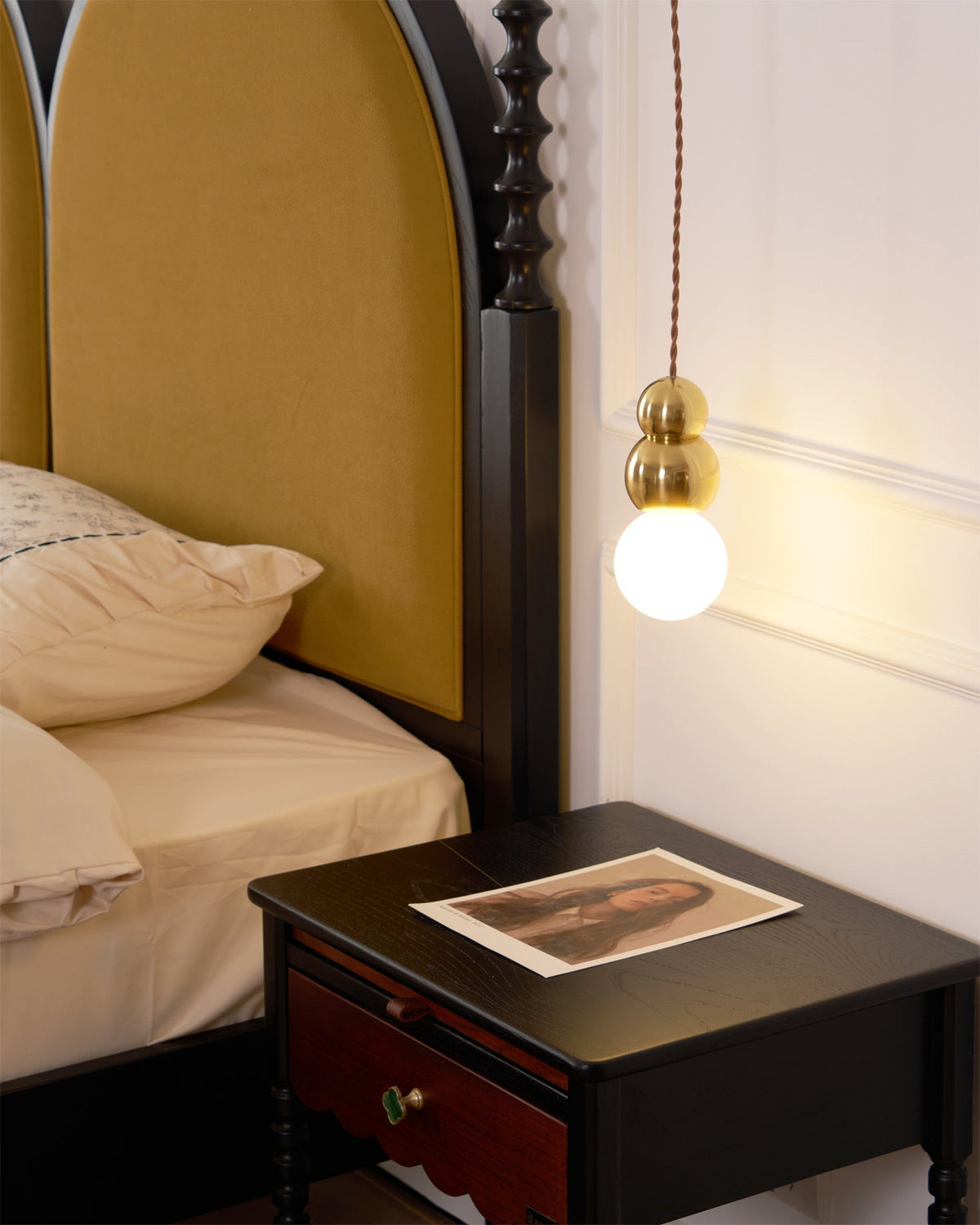 Cin aplique de pared Ball Series de vidrio