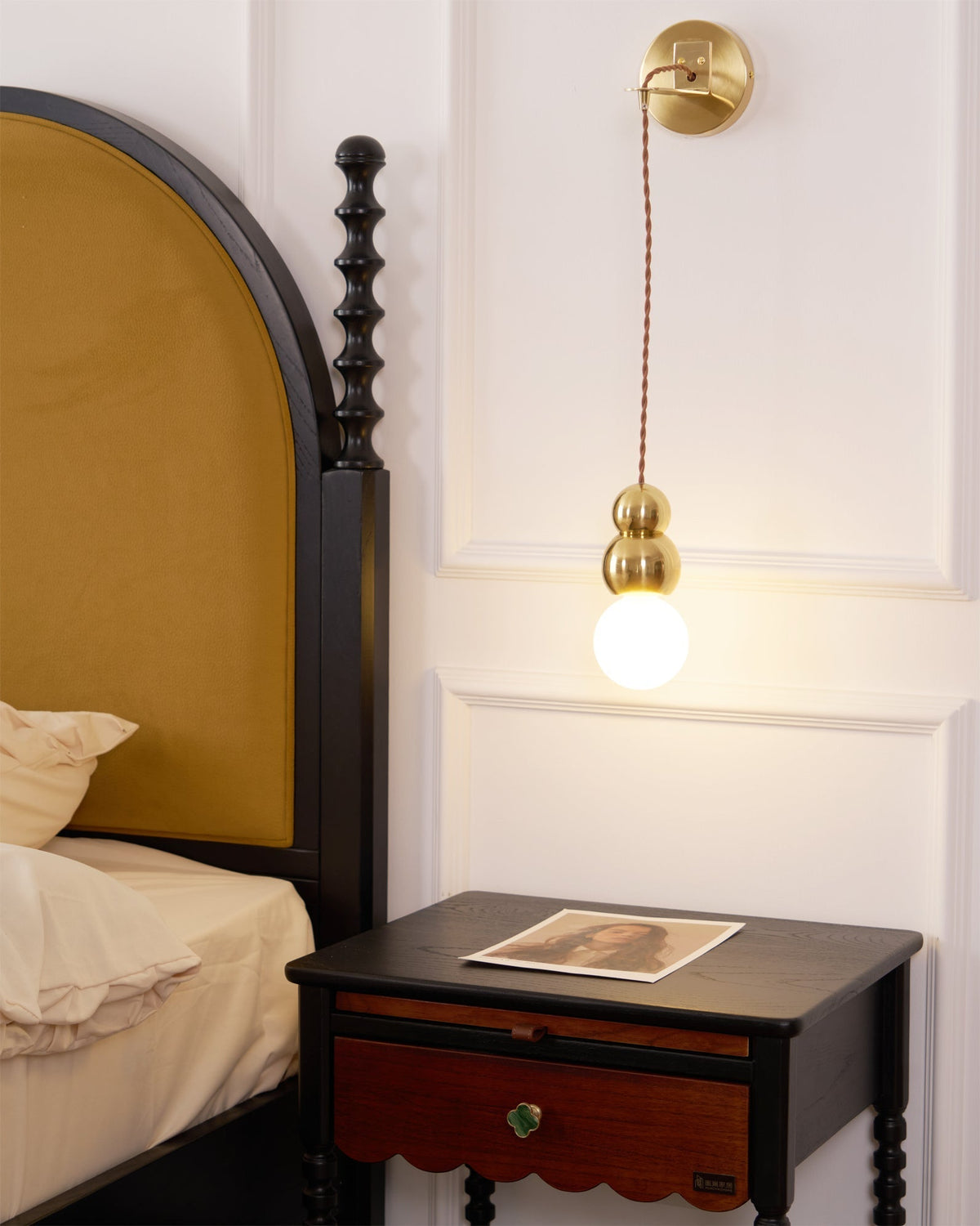 Cin aplique de pared Ball Series de vidrio