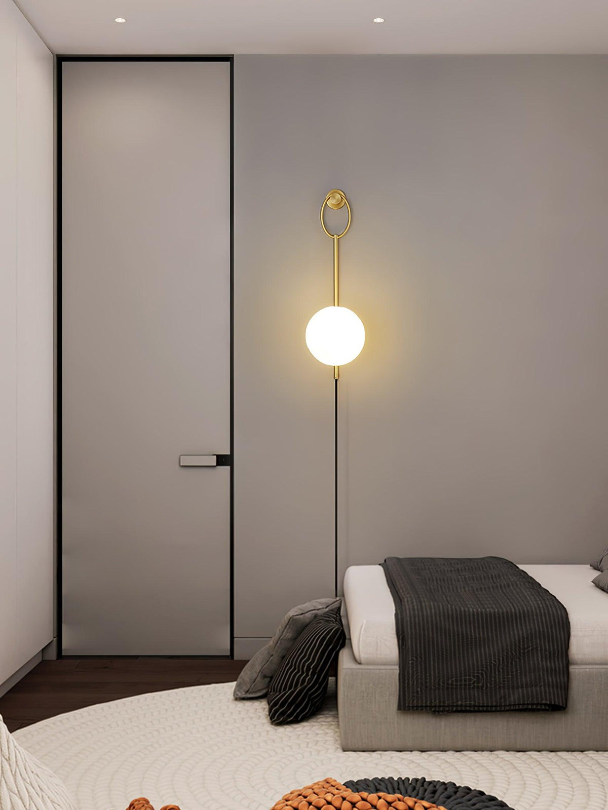 Selaella aplique de pared minimalista