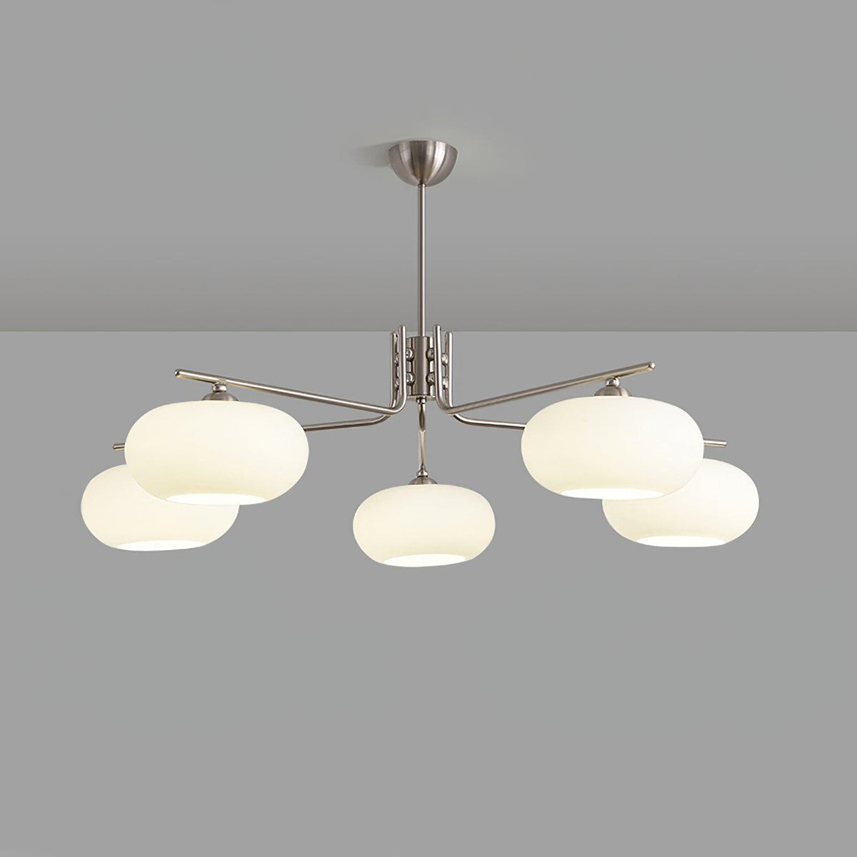 Deloz lámpara de araña Industrial 5-Luces moderna