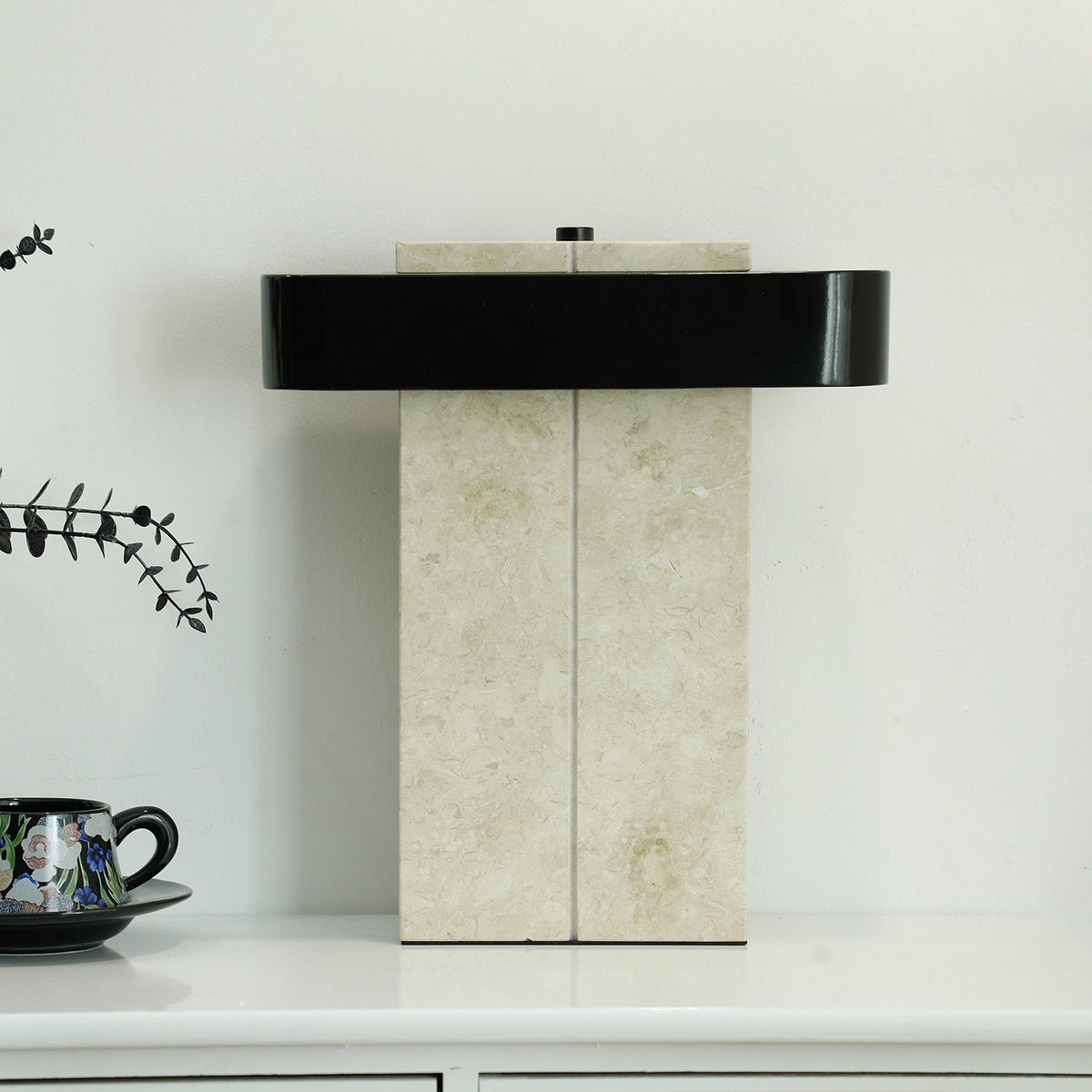 Abram lámpara de mesa moderna de mármol