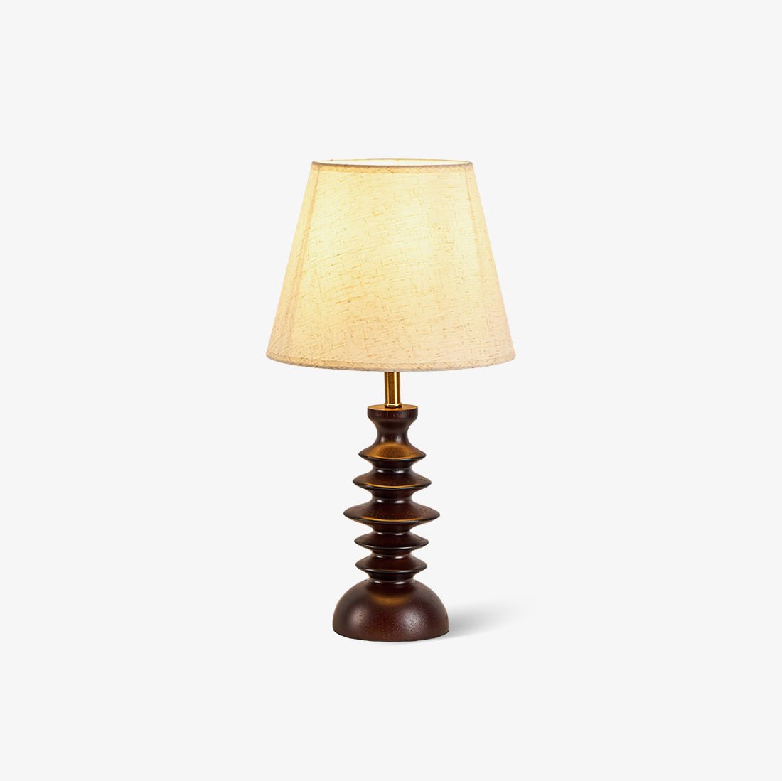 Tivoce lámpara de mesa de tejido vintage