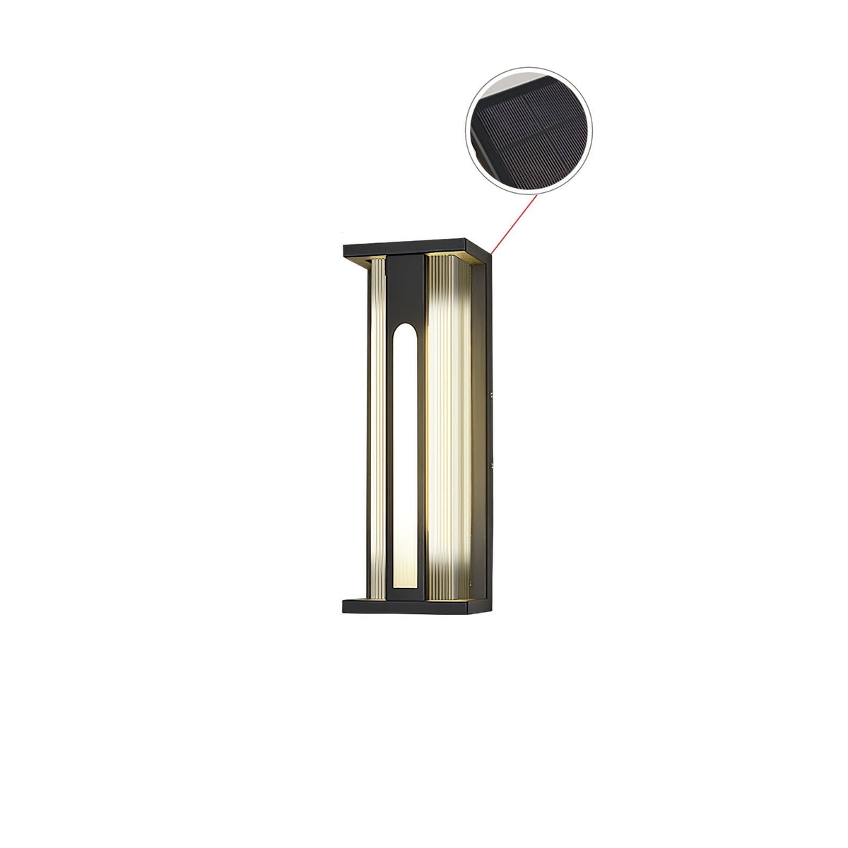 Wiren aplique de pared Flair exterior único