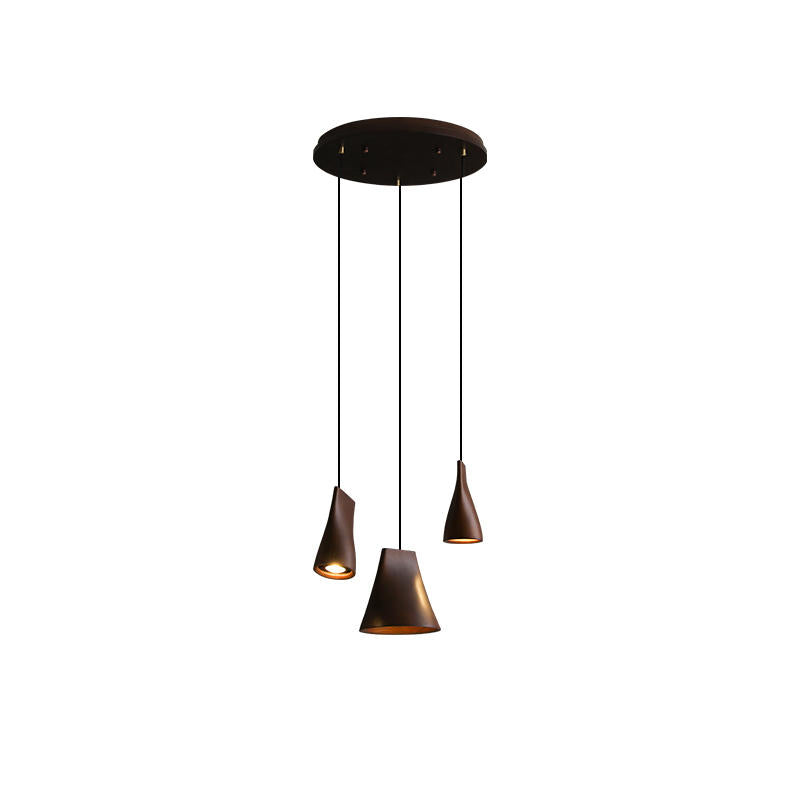 Ivarara lámpara colgante asimétrica de madera