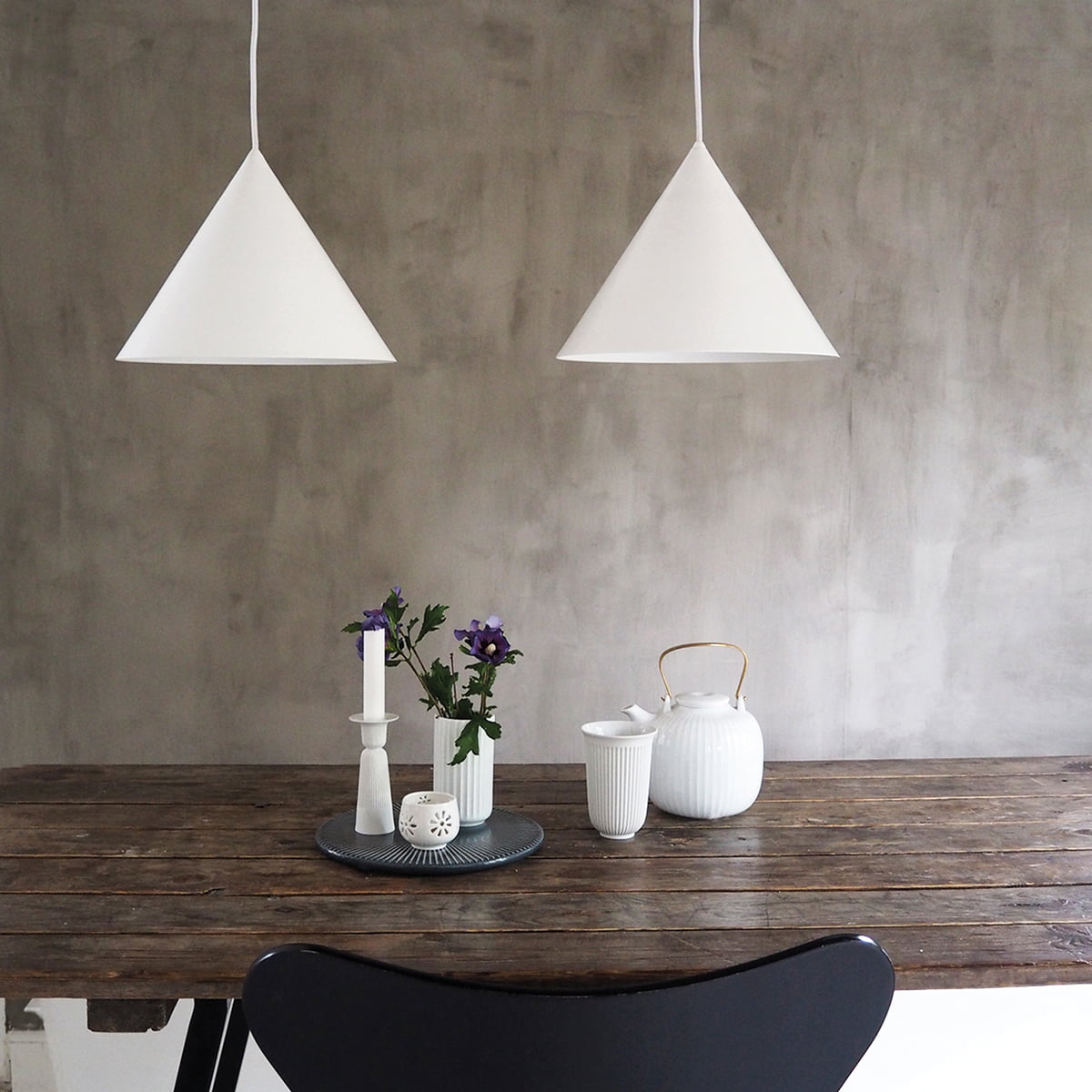 Caeluvyu lámpara colgante moderna minimalista de metal oscuro