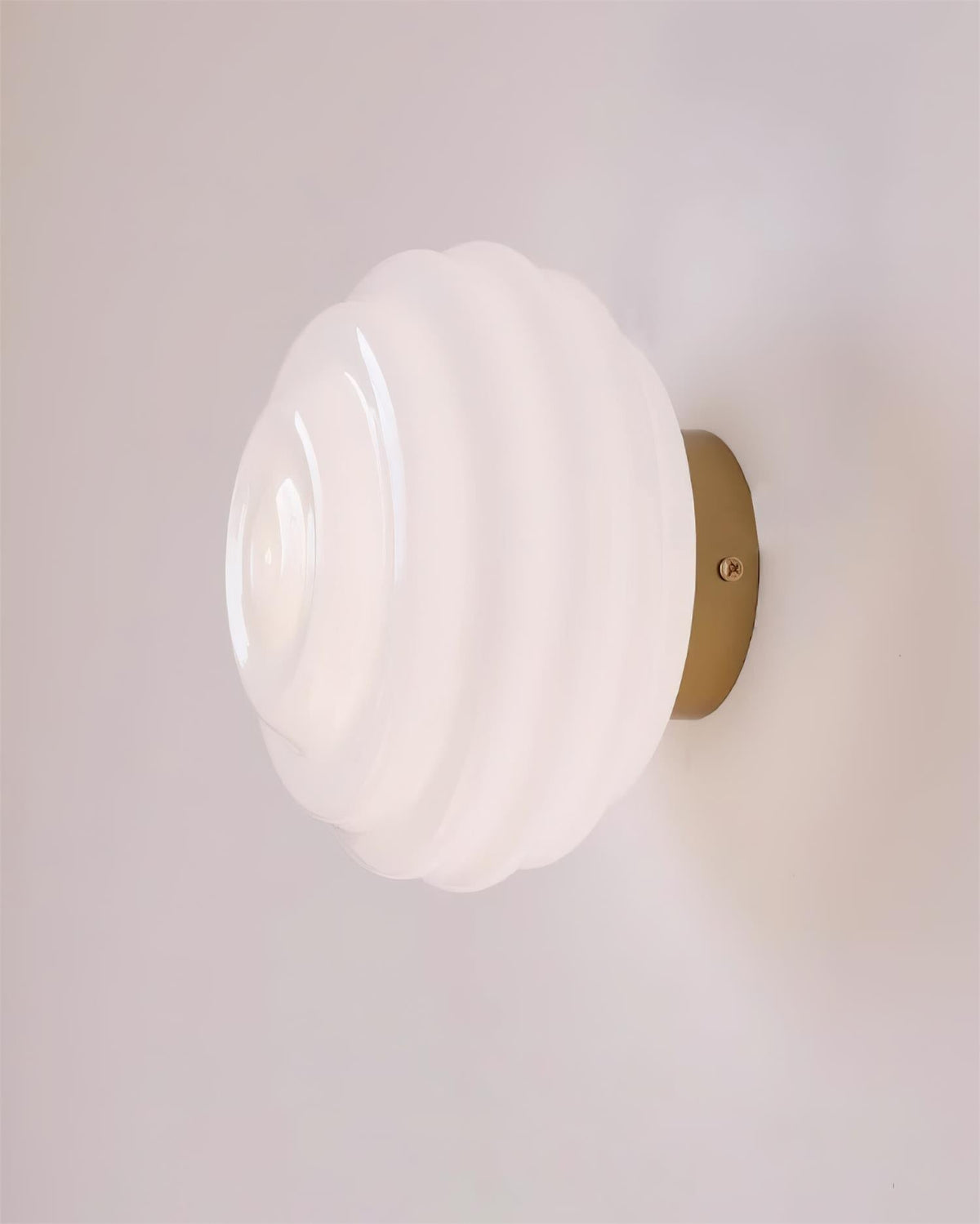 Celalelle aplique de pared de vidrio