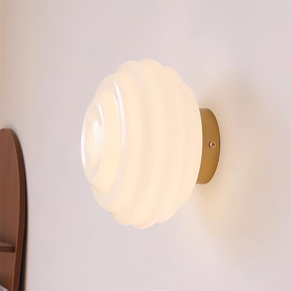 Celalelle aplique de pared de vidrio