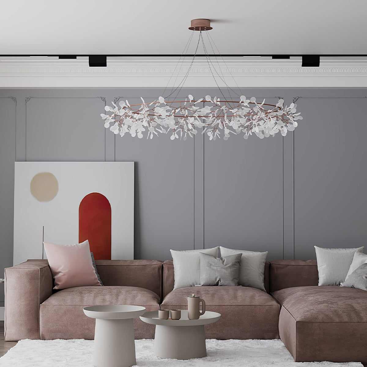 Dore lámpara de araña Firefly Branch LED