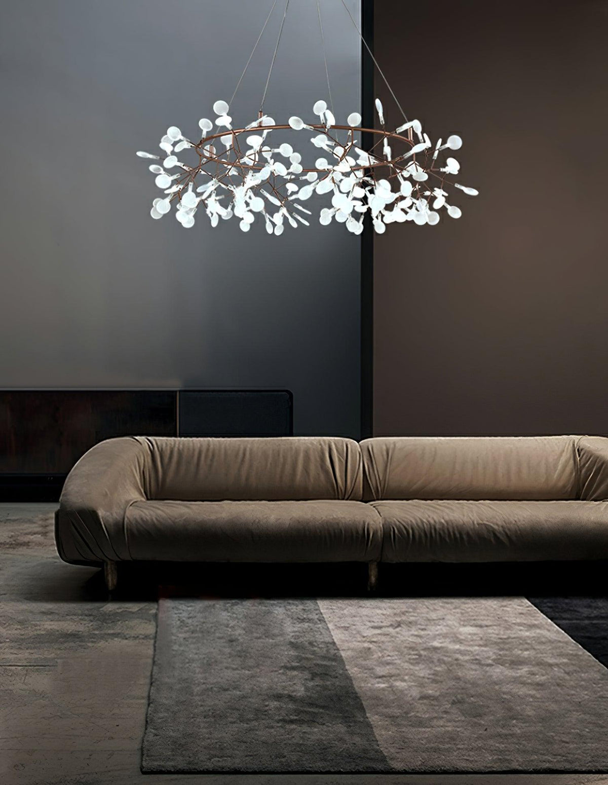 Dore lámpara de araña Firefly Branch LED