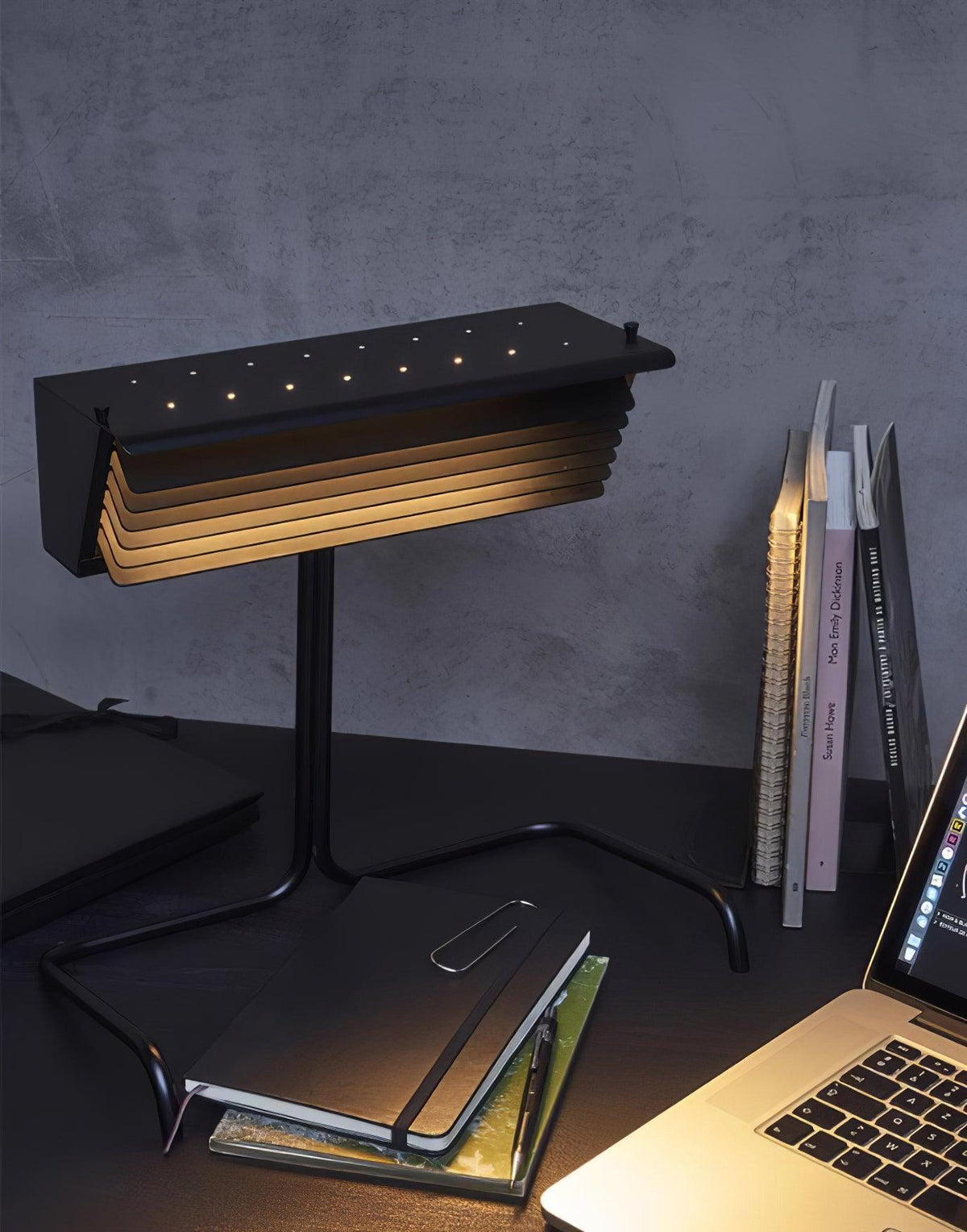 Sysilil lámpara de mesa minimalista para escritorio