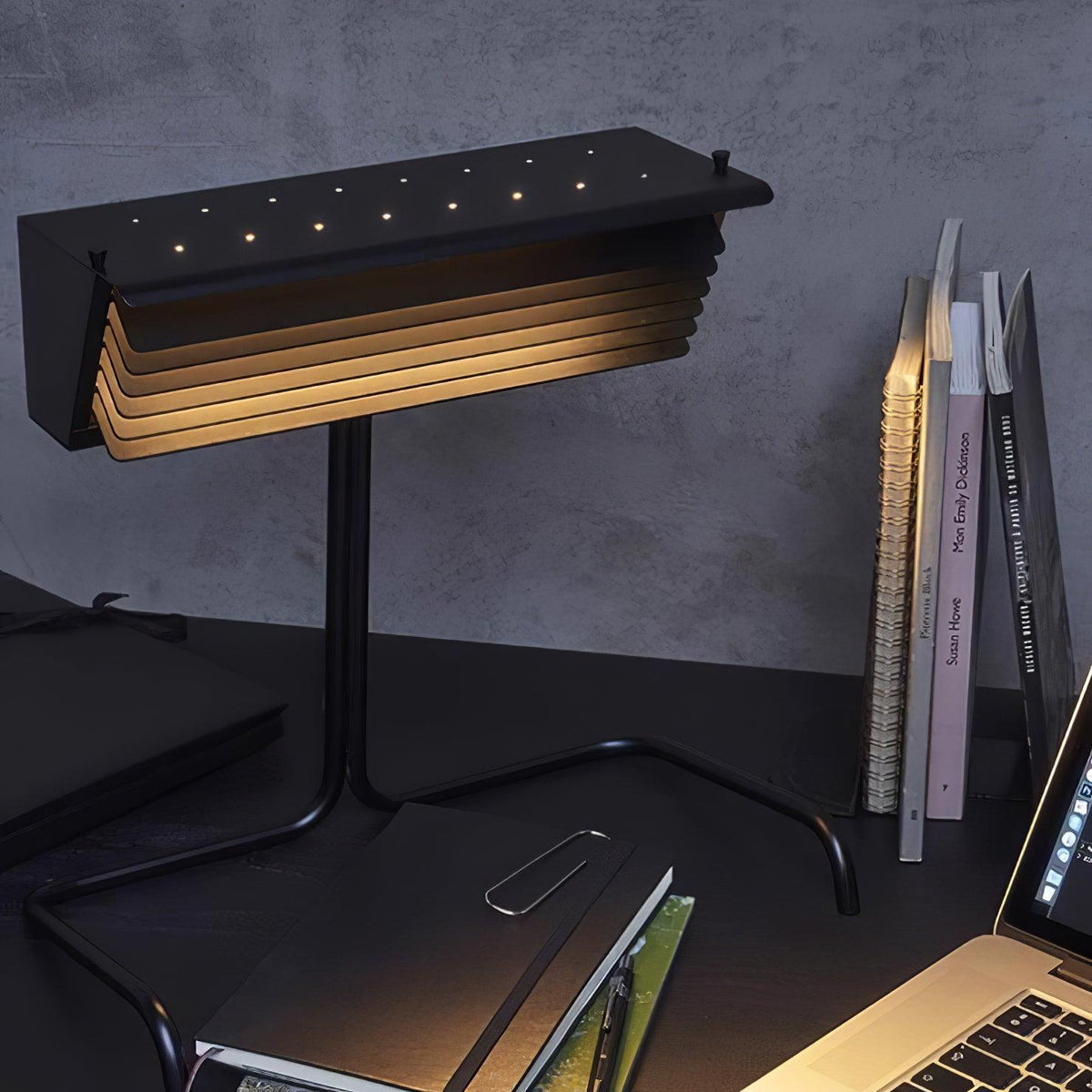 Sysilil lámpara de mesa minimalista para escritorio