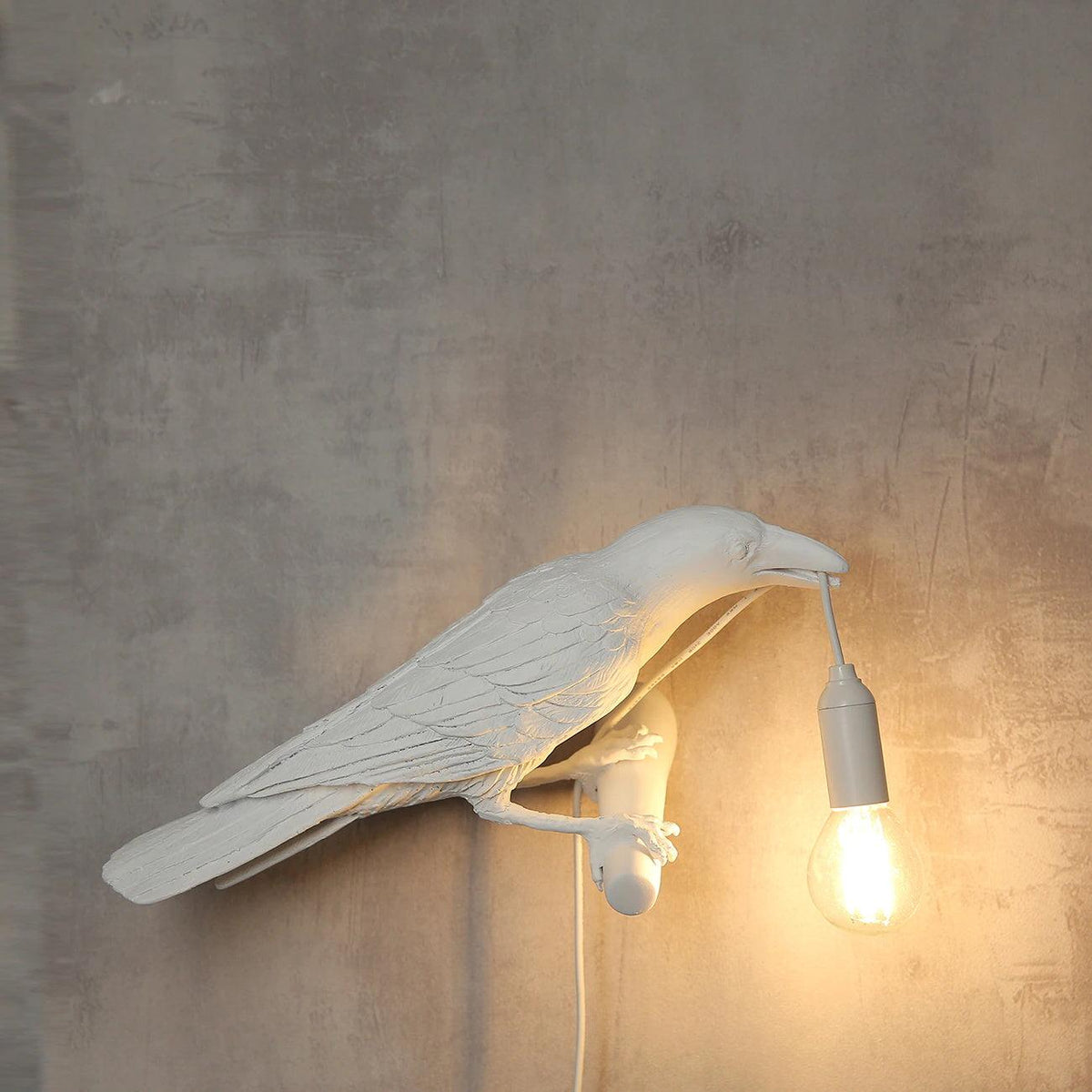 Tirixel aplique de pared de resina whimsical