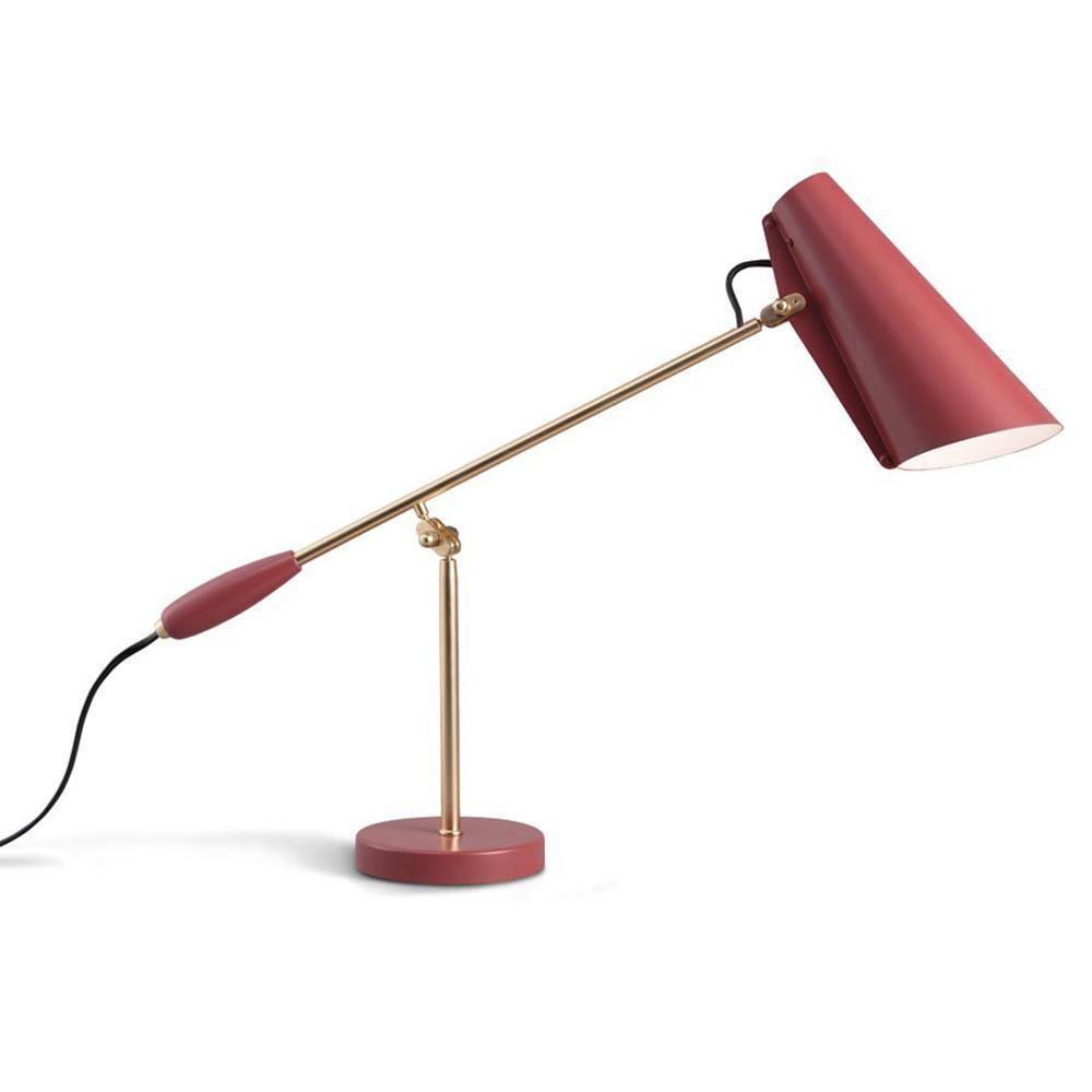 Orbix lámpara de mesa de acero estilo mid-century