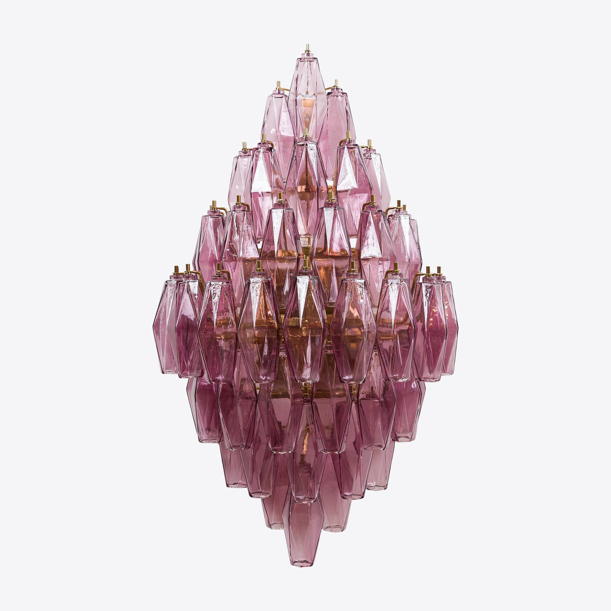 Zyrelis aplique de pared de vidrio polihedral