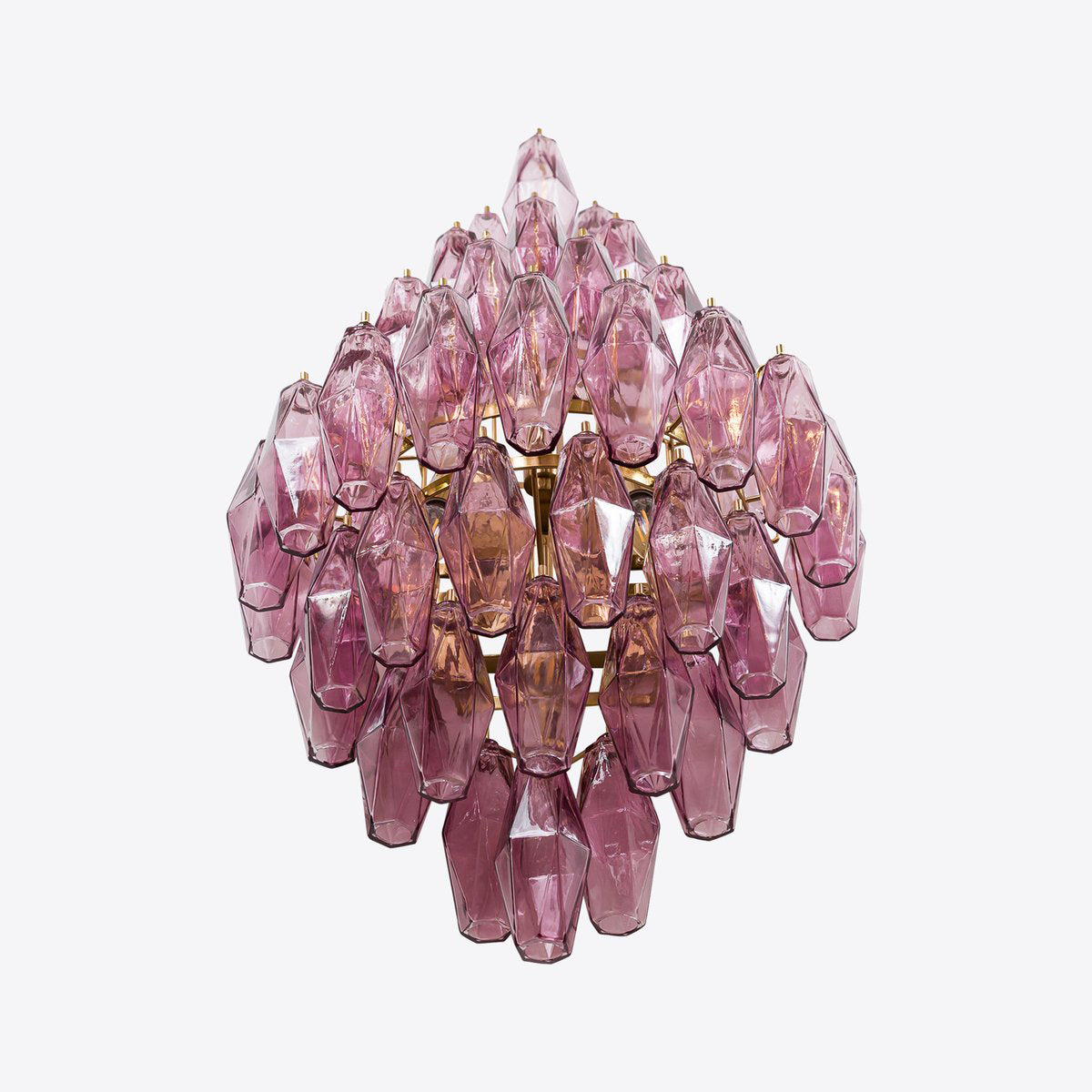 Zyrelis aplique de pared de vidrio polihedral