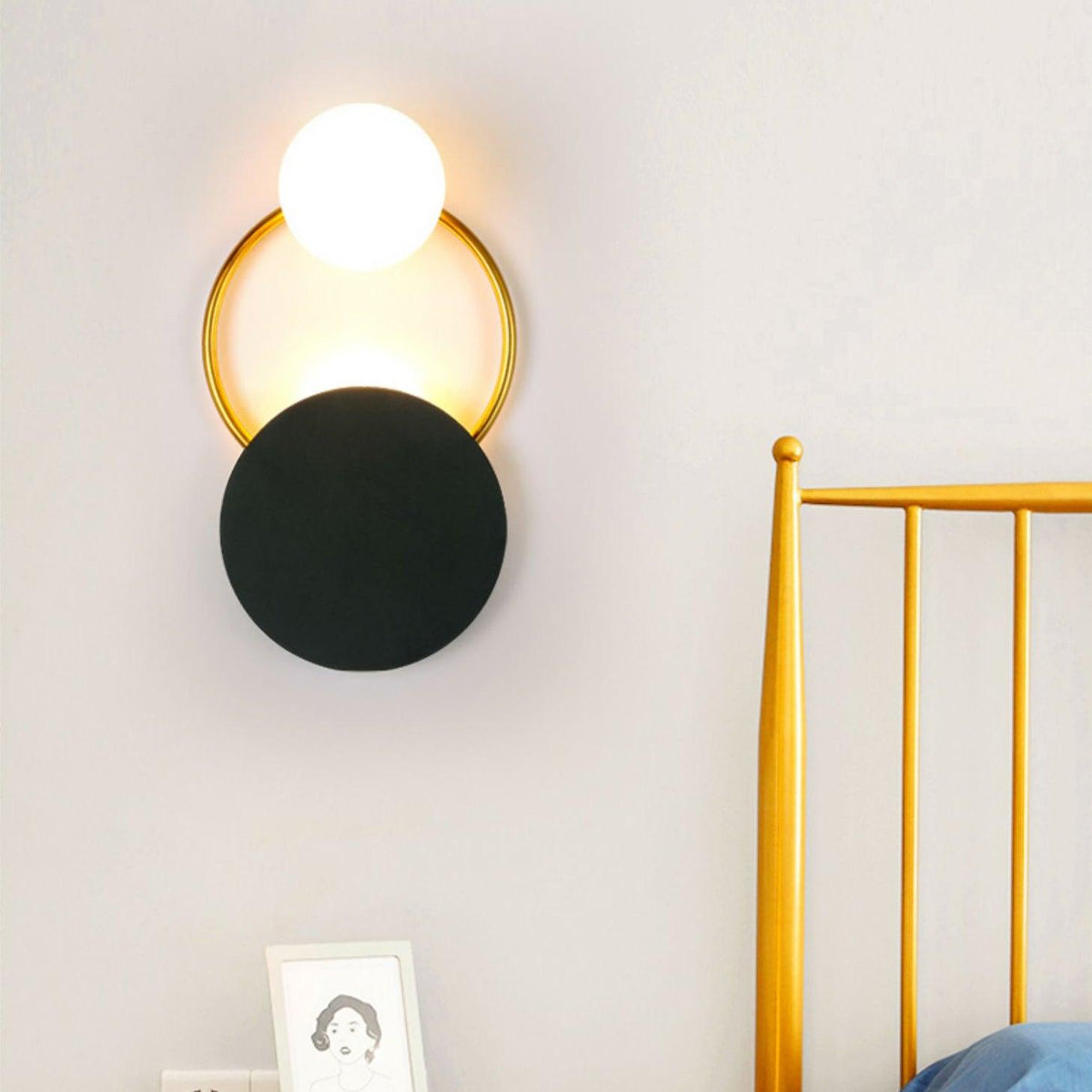 Dirixy aplique de pared geométrico