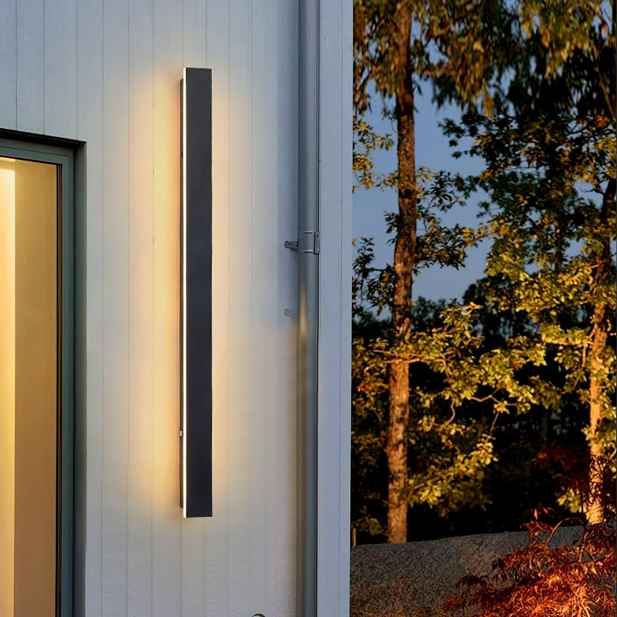 Renalira Long Strip Solar exterior aplique de pared