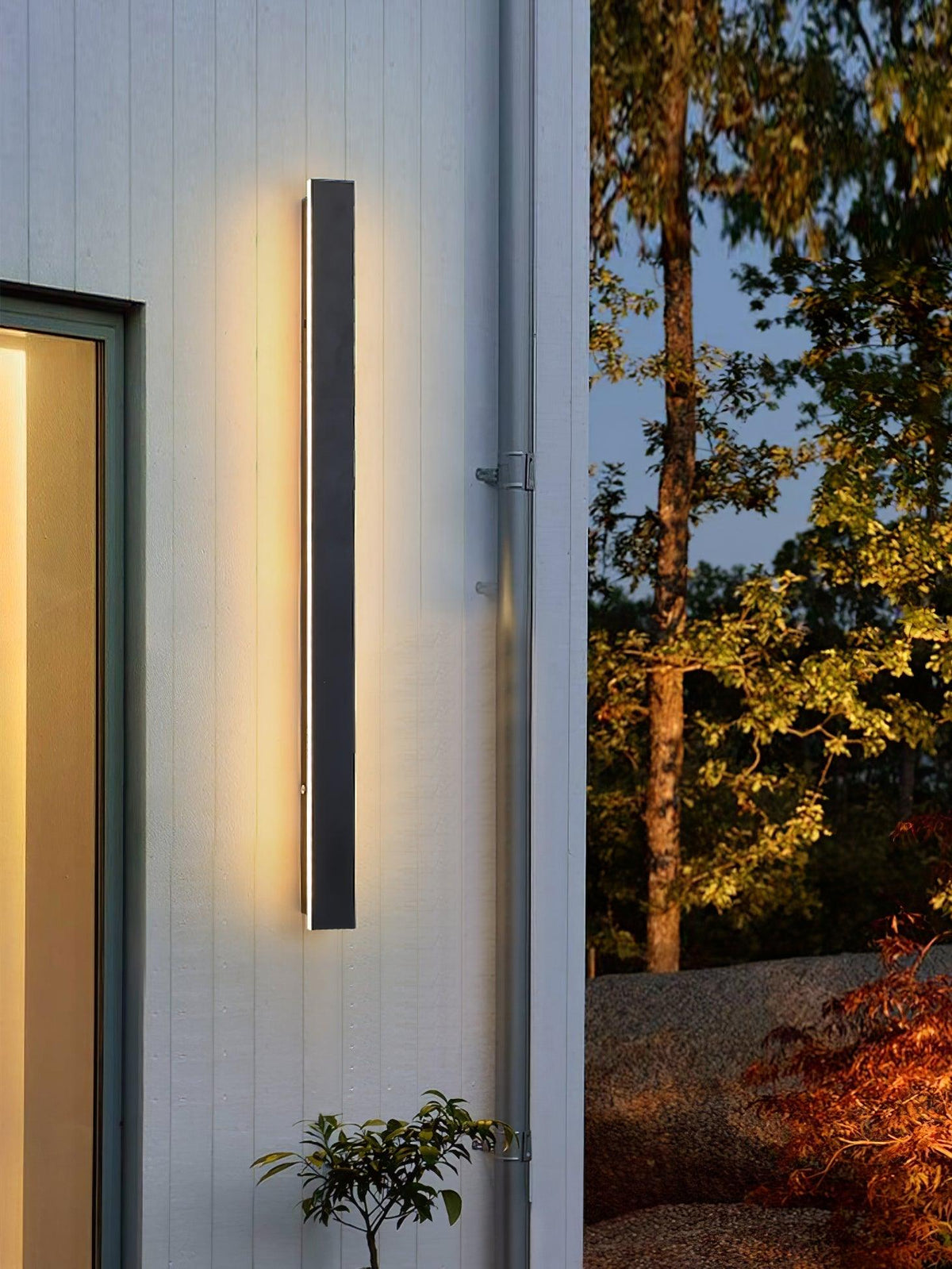 Renalira Long Strip Solar exterior aplique de pared
