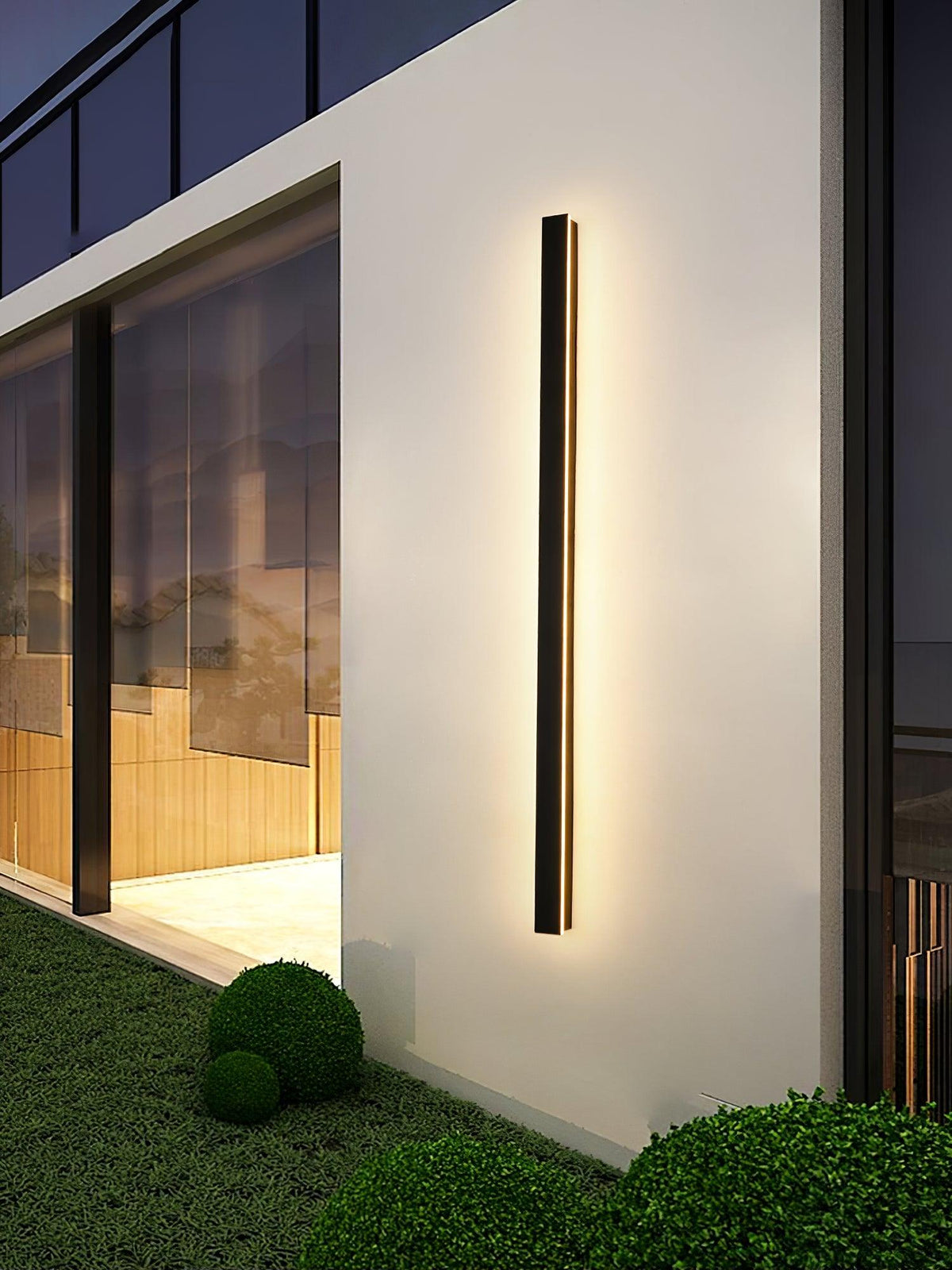 Renalira Long Strip Solar exterior aplique de pared