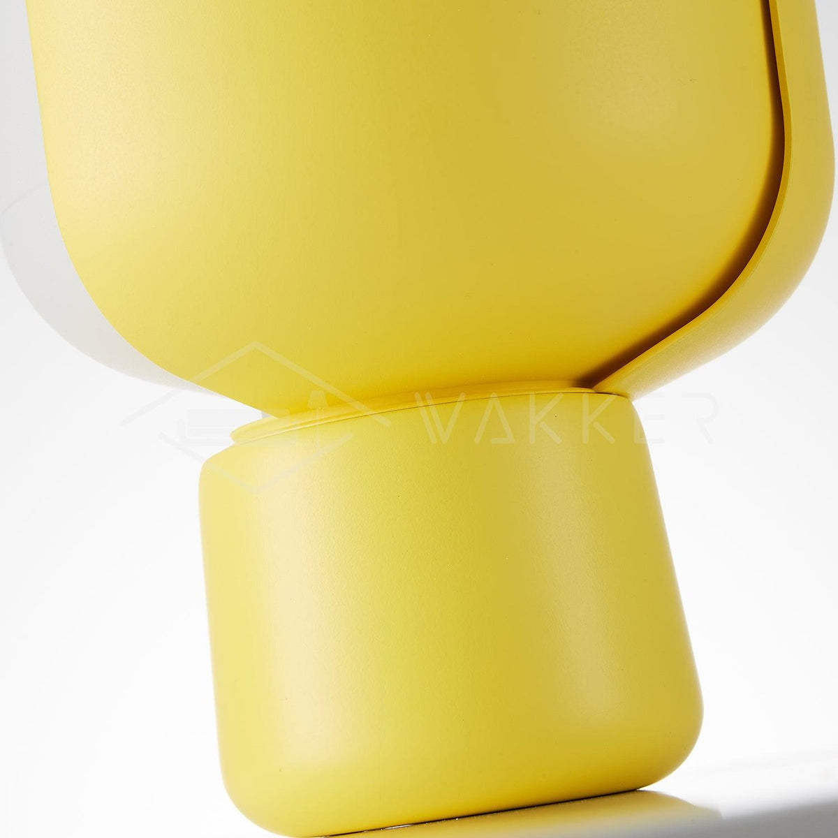 Zuri lámpara de mesa minimalista de plástico