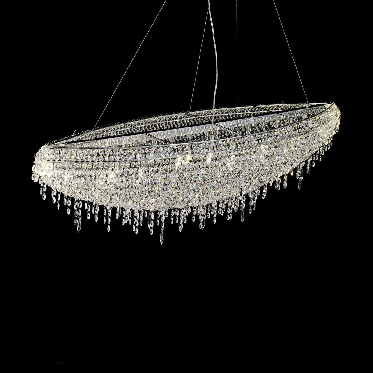 Zyrs lámpara colgante de cristal
