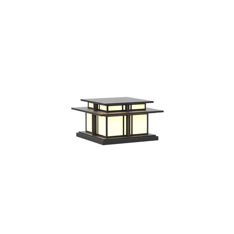 Onyx lámpara de mesa de acrílico oriental