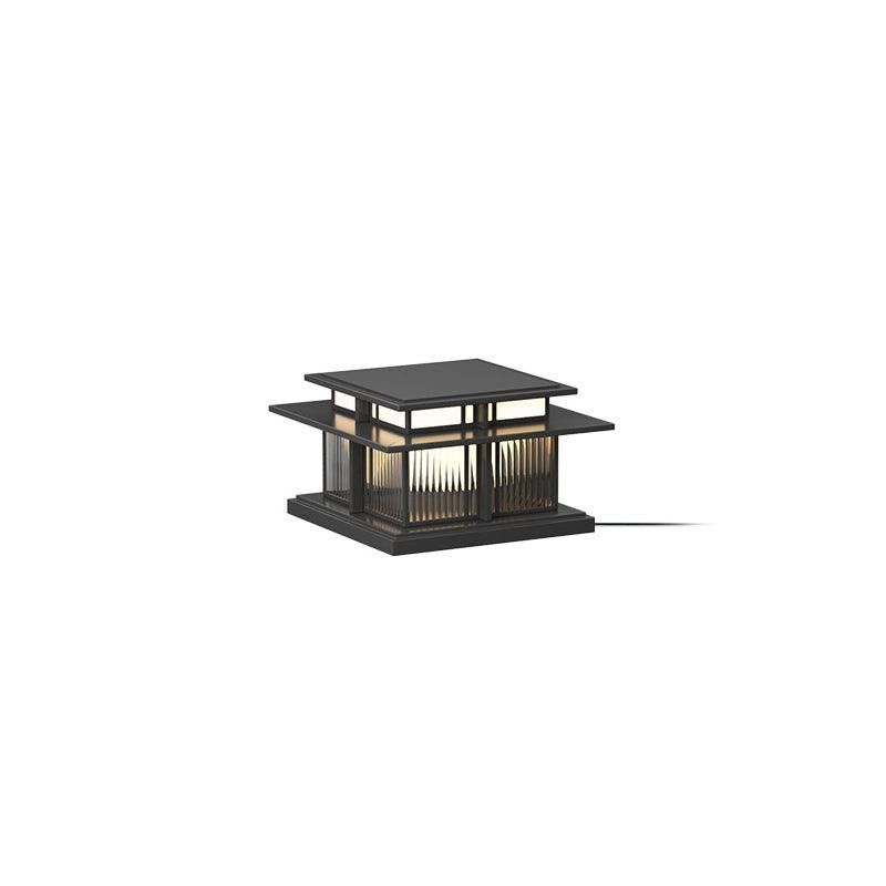 Onyx lámpara de mesa de acrílico oriental