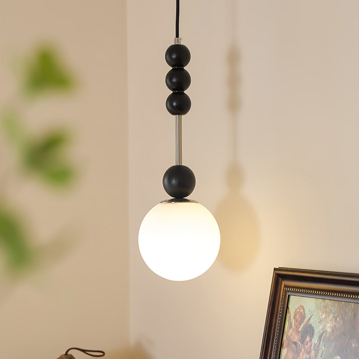 Miraleth lámpara colgante minimalista de madera