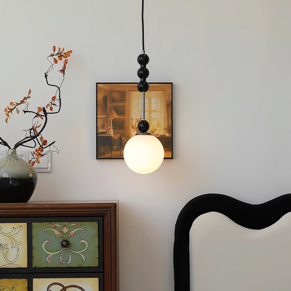 Miraleth lámpara colgante minimalista de madera