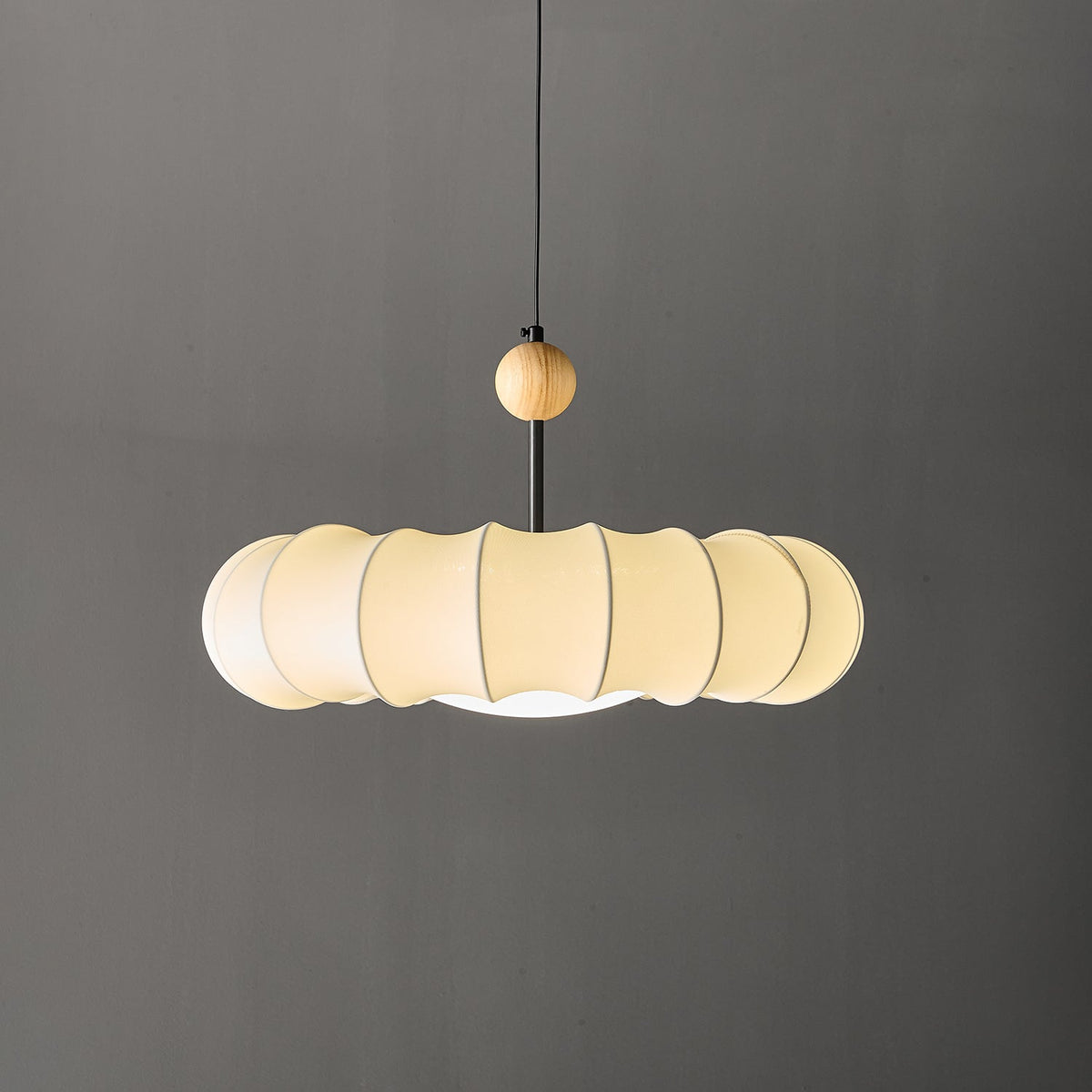 Syliselia lámpara colgante minimalista de madera