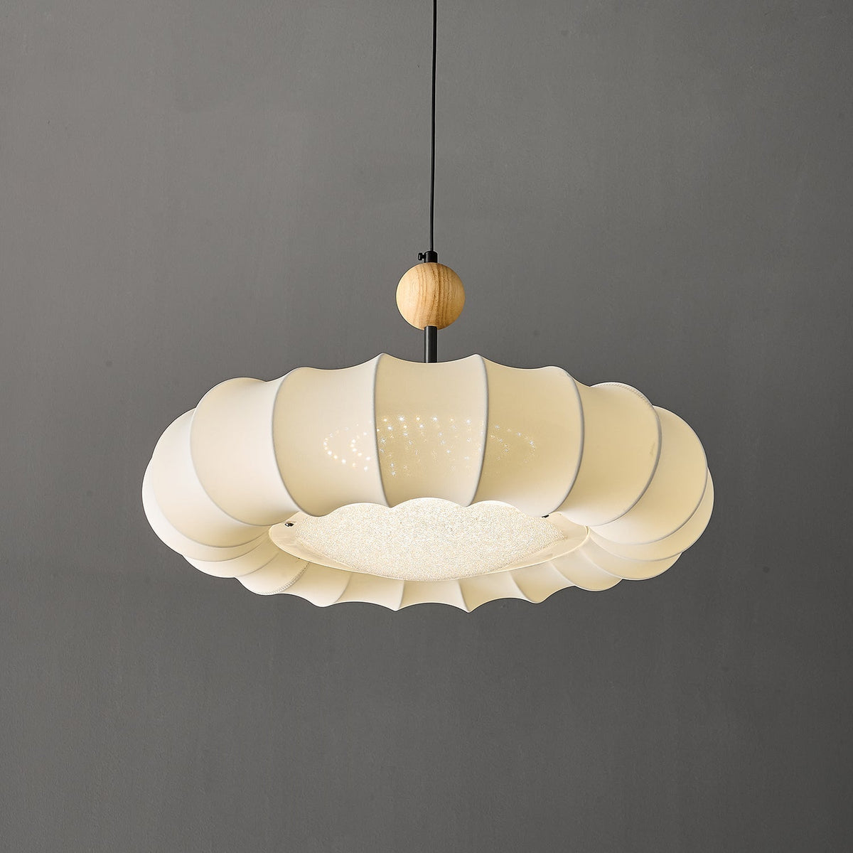 Syliselia lámpara colgante minimalista de madera