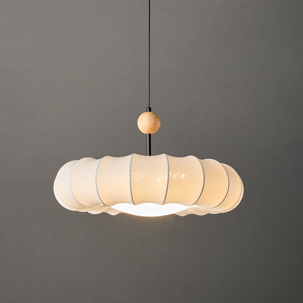Syliselia lámpara colgante minimalista de madera