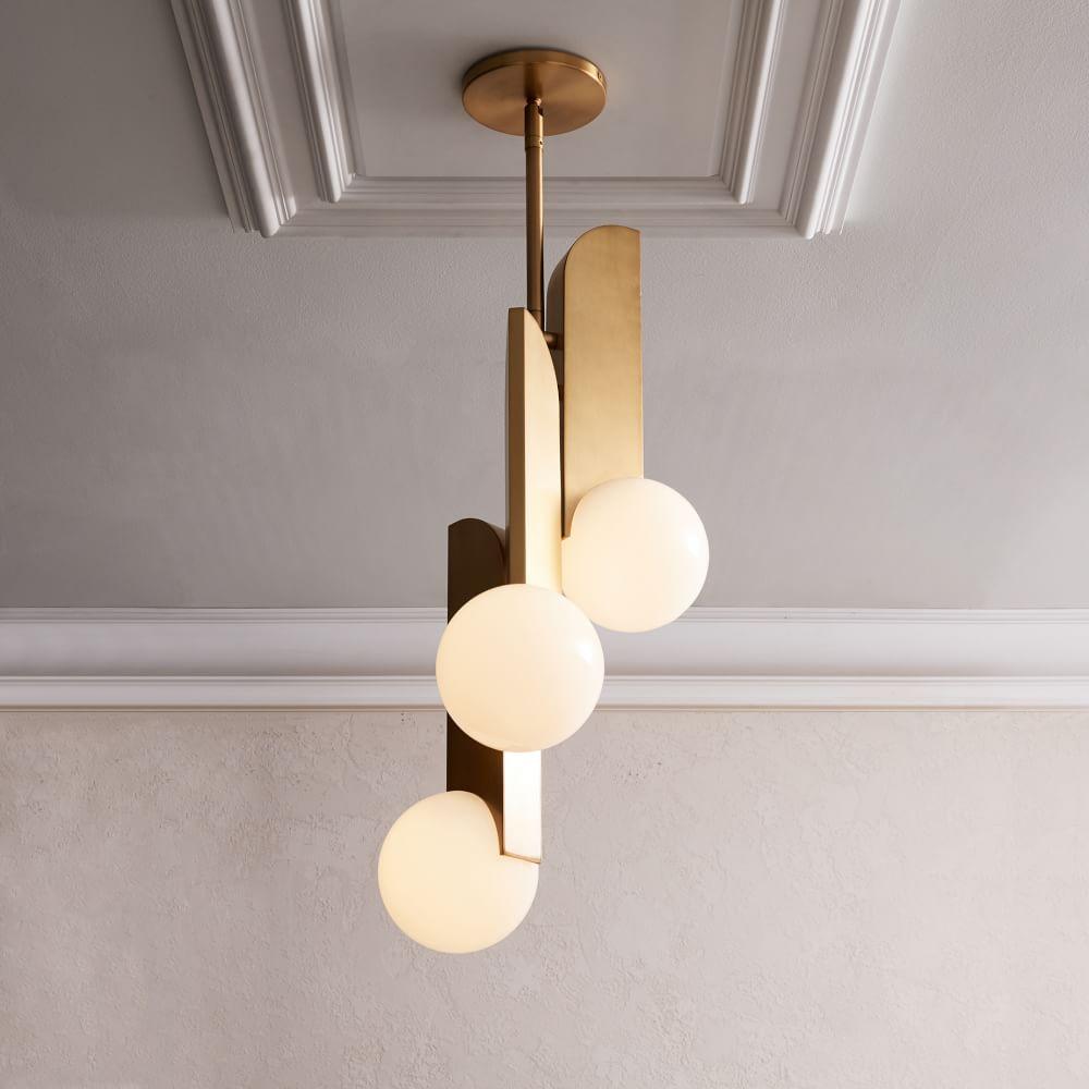 Eirelelia lámpara colgante elegante con vidrio